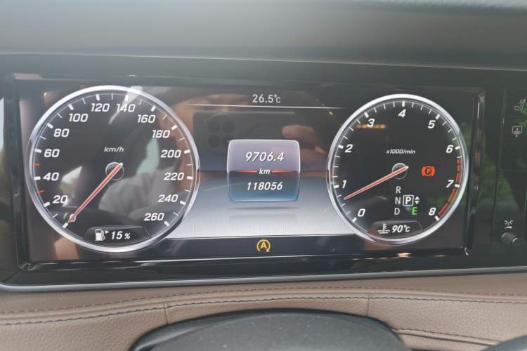 Used Mercedes-Benz S-Class 2014 S 320 L Business Model Instrument Cluster