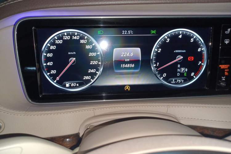 Used Mercedes-Benz S-Class 2014 S 320 L Business Model Instrument Cluster