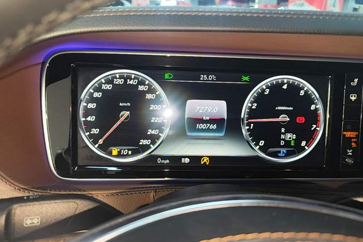 Used Mercedes-Benz S-Class 2014 S 320 L Business Model Instrument Cluster