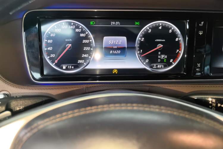 Used Mercedes-Benz S-Class 2014 S 320 L Luxury Model Instrument Cluster