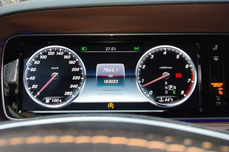 Used Mercedes-Benz S-Class 2014 S 320 L Business Model Instrument Cluster