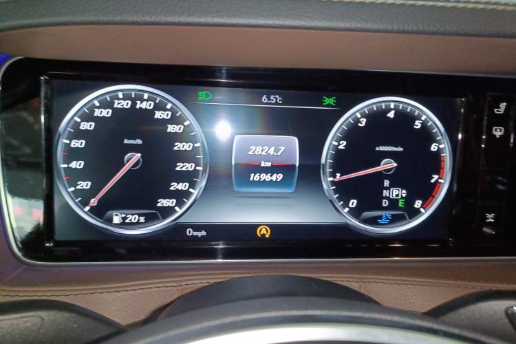 Used Mercedes-Benz S-Class 2014 S 320 L Business Model Instrument Cluster