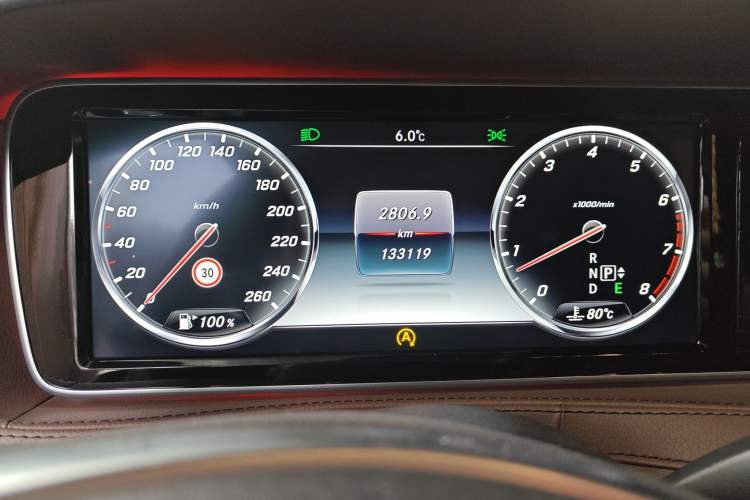 Used Mercedes-Benz S-Class 2014 S 400 L Luxury Model Instrument Cluster