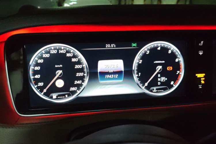 Used Mercedes-Benz S-Class 2014 S 320 L Business Model Instrument Cluster