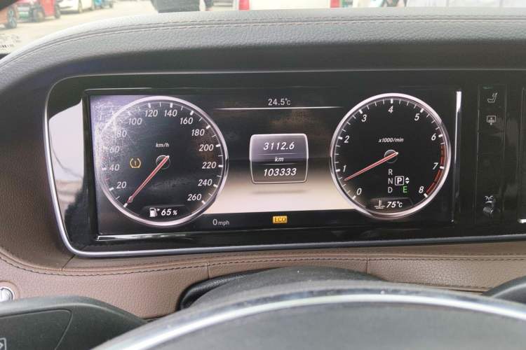 Used Mercedes-Benz S-Class 2014 S 400 L Luxury Model Instrument Cluster