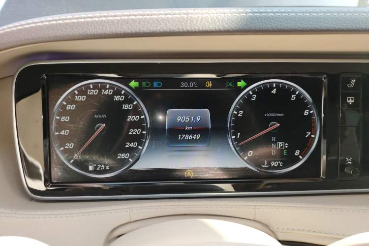 Used Mercedes-Benz S-Class 2014 S 320 L Business Model Instrument Cluster