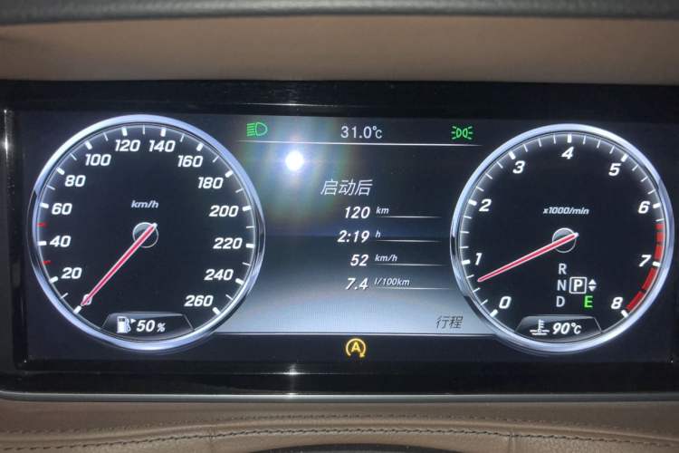 Used Mercedes-Benz S-Class 2014 S 320 L Business Model Instrument Cluster