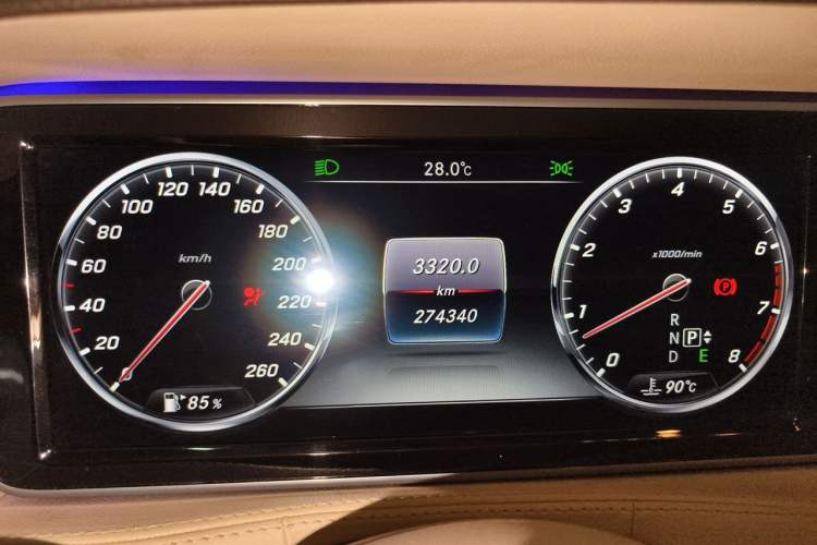 Used Mercedes-Benz S-Class 2014 S 320 L Business Model Instrument Cluster