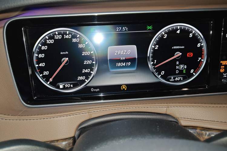 Used Mercedes-Benz S-Class 2014 S 320 L Business Model Instrument Cluster
