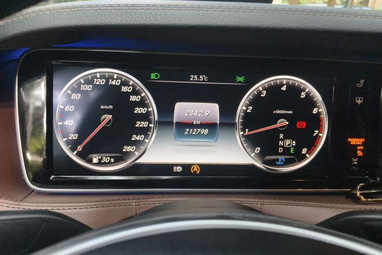 Used Mercedes-Benz S-Class 2014 S 320 L Business Model Instrument Cluster