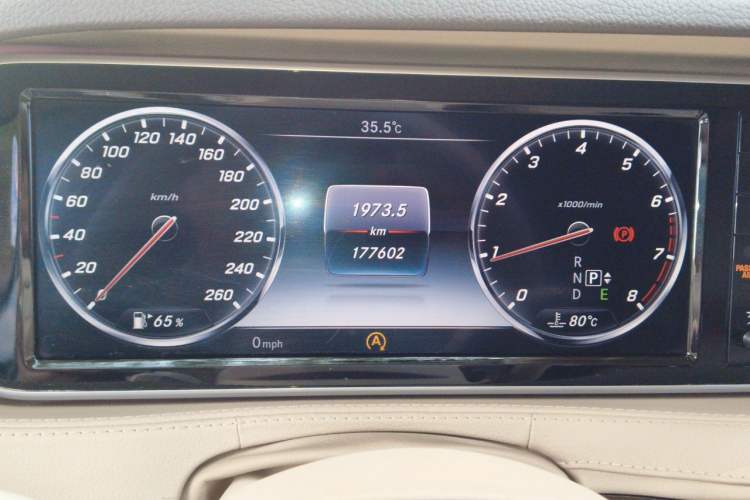 Used Mercedes-Benz S-Class 2014 S 320 L Luxury Model Instrument Cluster