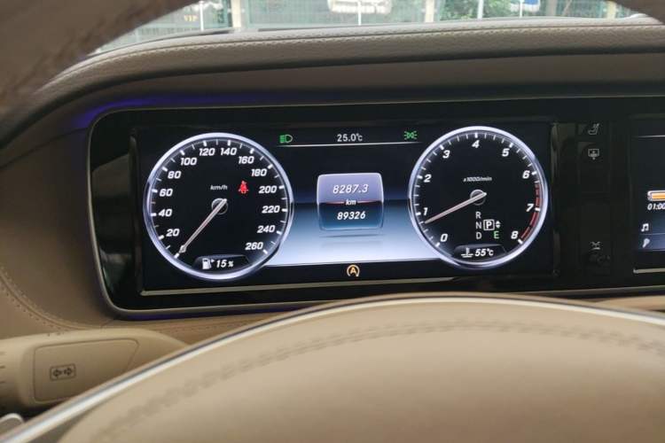Used Mercedes-Benz S-Class 2014 S 320 L Business Model Instrument Cluster