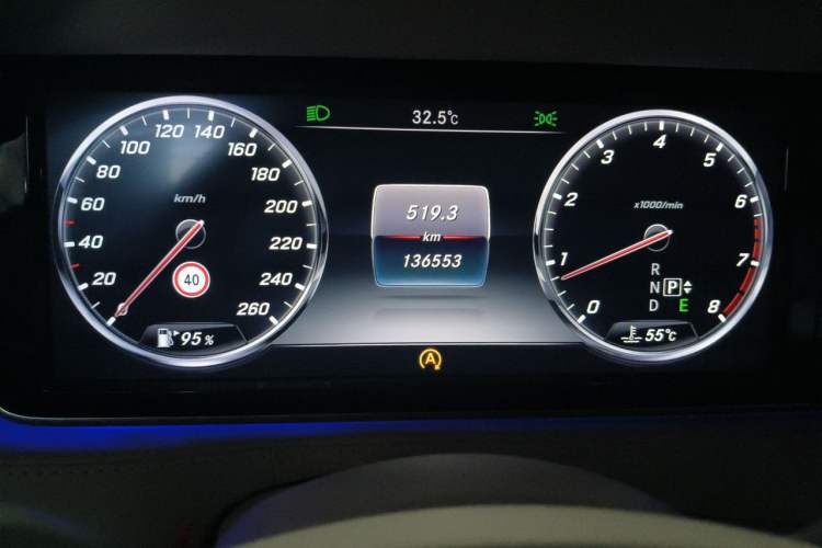 Used Mercedes-Benz S-Class 2014 S 320 L Luxury Model Instrument Cluster