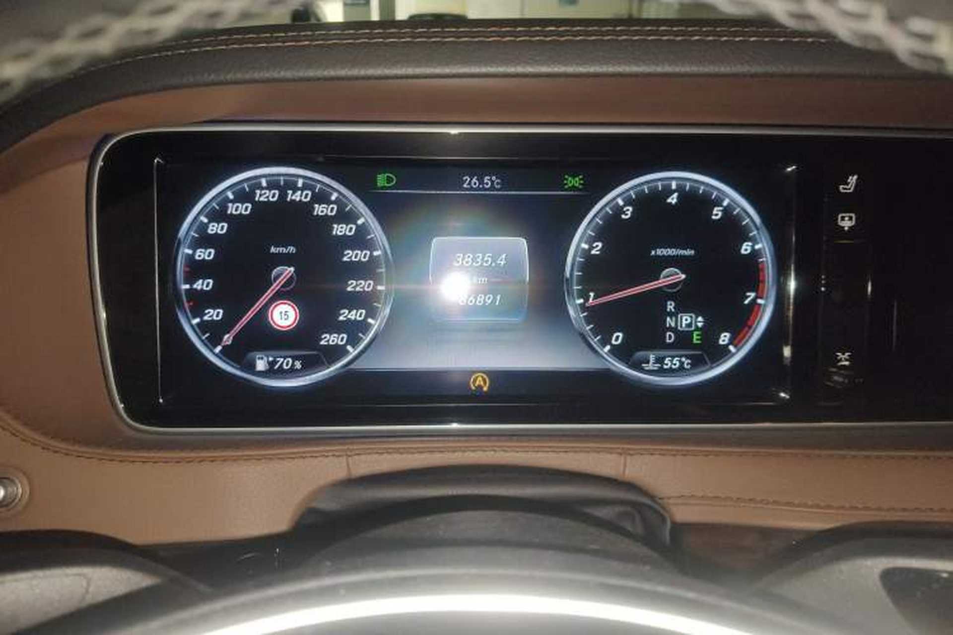Used Mercedes-Benz S-Class 2014 S 320 L Business Model Instrument Cluster