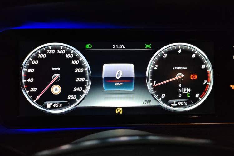 Used Mercedes-Benz S-Class 2014 S 320 L Business Model Instrument Cluster