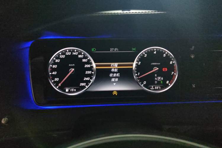 Used Mercedes-Benz S-Class 2014 S 320 L Luxury Model Instrument Cluster