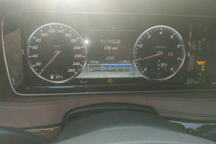 Used Mercedes-Benz S-Class 2014 S 320 L Luxury Model Instrument Cluster