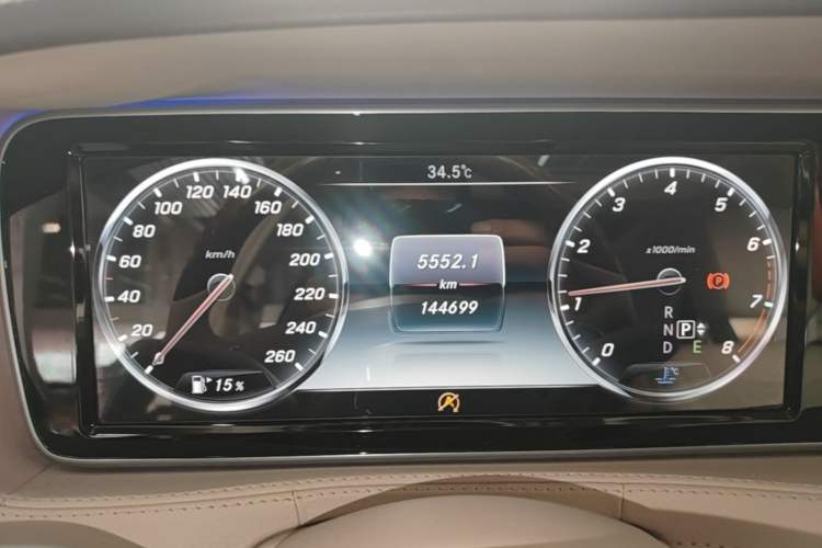 Used Mercedes-Benz S-Class 2014 S 320 L Business Model Instrument Cluster