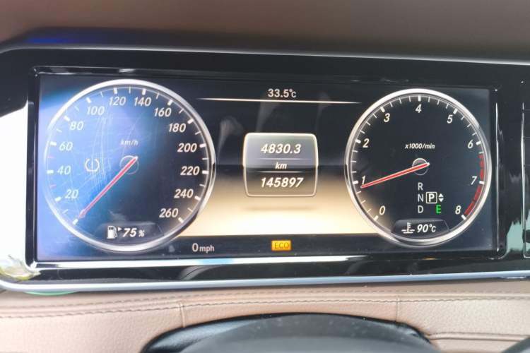 Used Mercedes-Benz S-Class 2014 S 400 L Prestige Edition Instrument Cluster