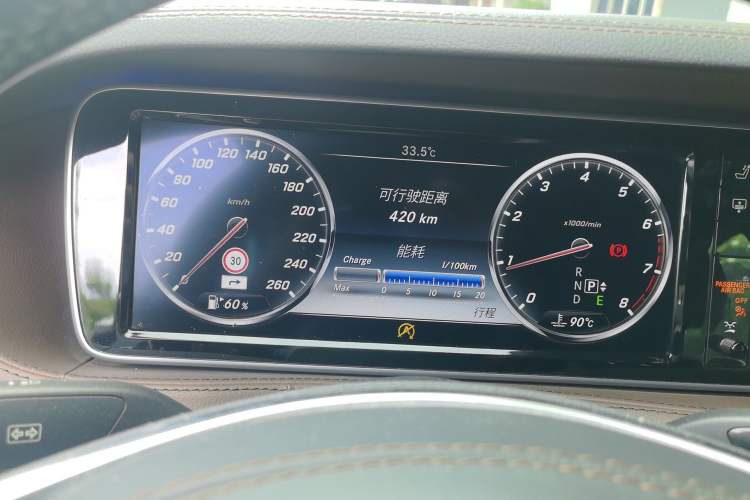 Used Mercedes-Benz S-Class 2014 S 320 L Business Model Instrument Cluster