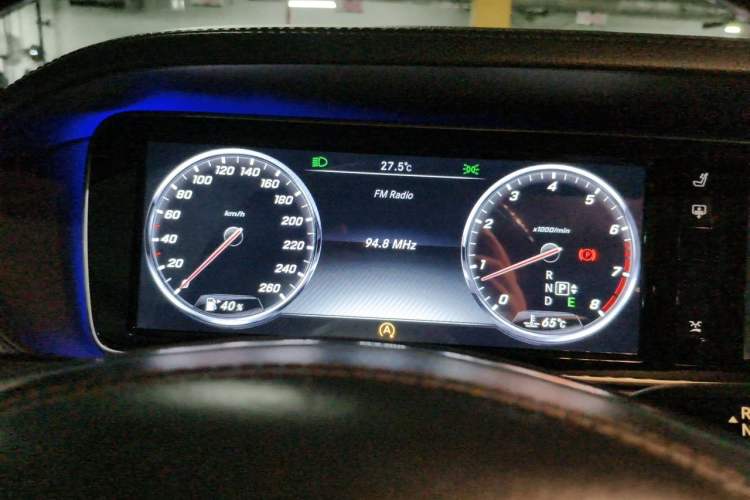 Used Mercedes-Benz S-Class 2014 S 400 L Luxury Model Instrument Cluster