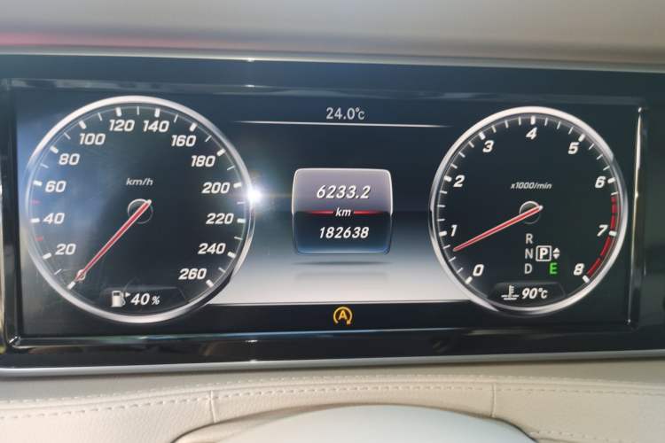 Used Mercedes-Benz S-Class 2014 S 320 L Business Model Instrument Cluster