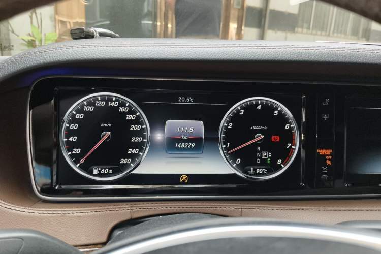 Used Mercedes-Benz S-Class 2014 S 320 L Business Model Instrument Cluster
