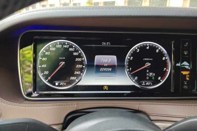 Used Mercedes-Benz S-Class 2014 S 320 L Luxury Model Instrument Cluster