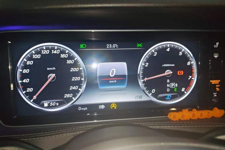 Used Mercedes-Benz S-Class 2014 S 320 L Business Model Instrument Cluster