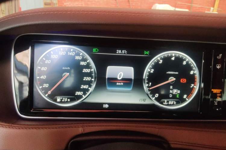 Used Mercedes-Benz S-Class 2014 S 320 L Business Model Instrument Cluster