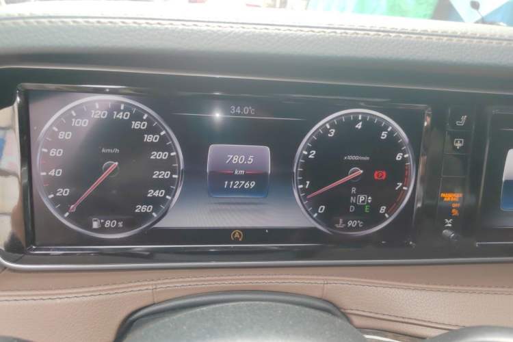 Used Mercedes-Benz S-Class 2014 S 320 L Business Model Instrument Cluster