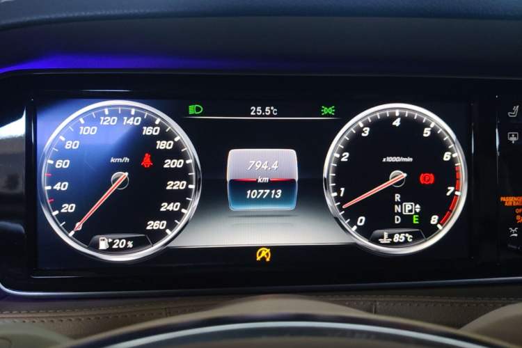Used Mercedes-Benz S-Class 2014 S 320 L Business Model Instrument Cluster