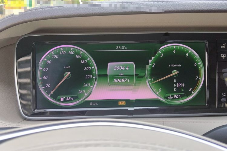 Used Mercedes-Benz S-Class 2014 S 500 L 4MATIC Instrument Cluster