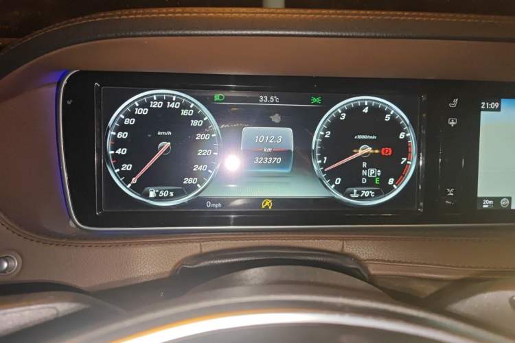 Used Mercedes-Benz S-Class 2014 S 320 L Luxury Model Instrument Cluster