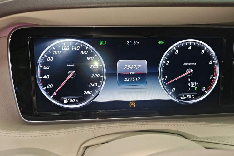 Used Mercedes-Benz S-Class 2014 S 320 L Luxury Model Instrument Cluster