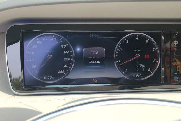 Used Mercedes-Benz S-Class 2014 S 320 L Business Model Instrument Cluster