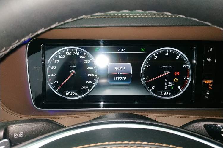 Used Mercedes-Benz S-Class 2014 S 320 L Business Model Instrument Cluster