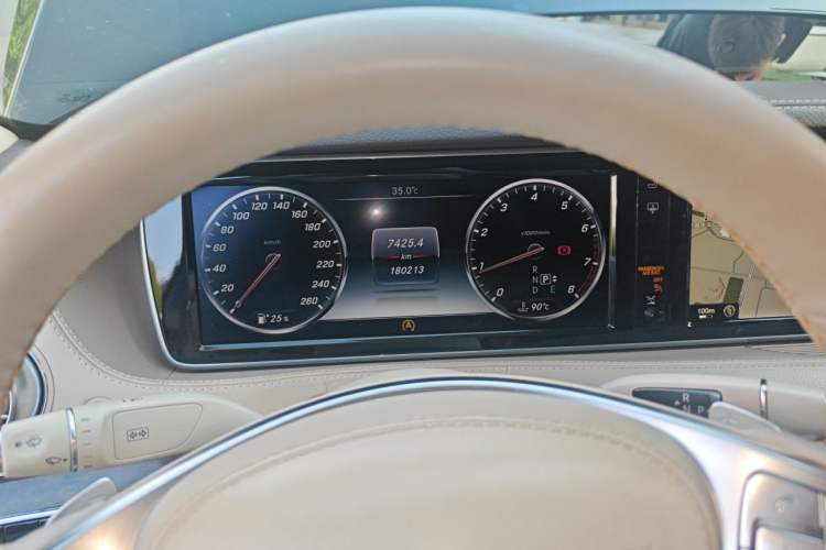 Used Mercedes-Benz S-Class 2014 S 320 L Business Model Instrument Cluster