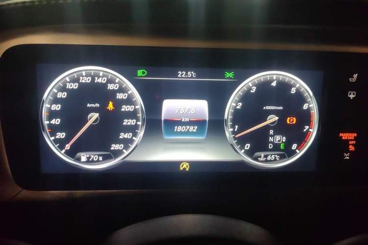 Used Mercedes-Benz S-Class 2014 S 320 L Business Model Instrument Cluster