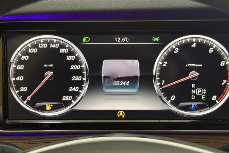 Used Mercedes-Benz S-Class 2014 S 320 L Luxury Model Instrument Cluster