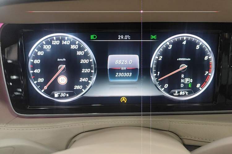 Used Mercedes-Benz S-Class 2014 S 400 L Luxury Model Instrument Cluster