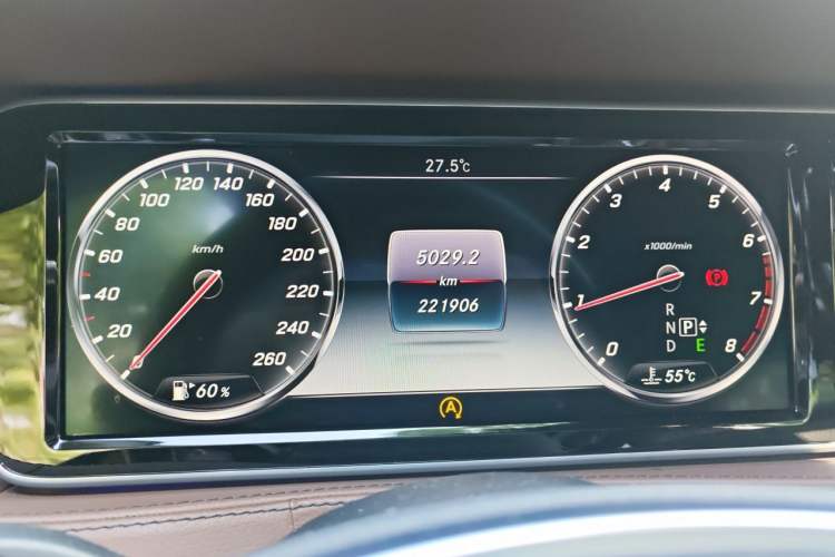 Used Mercedes-Benz S-Class 2014 S 320 L Luxury Model Instrument Cluster