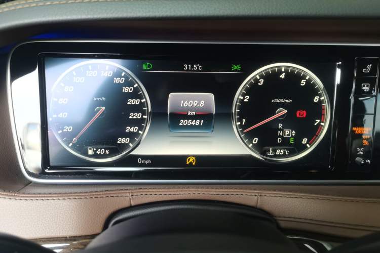 Used Mercedes-Benz S-Class 2014 S 320 L Business Model Instrument Cluster