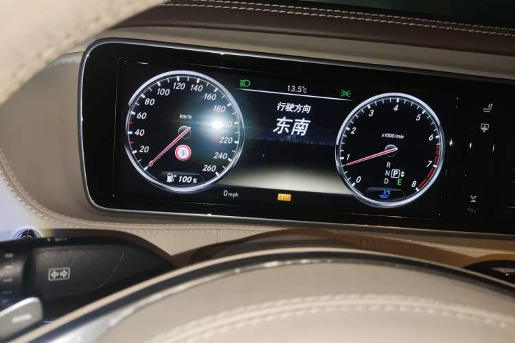 Used Mercedes-Benz S-Class 2014 S 400 L Luxury Model Instrument Cluster