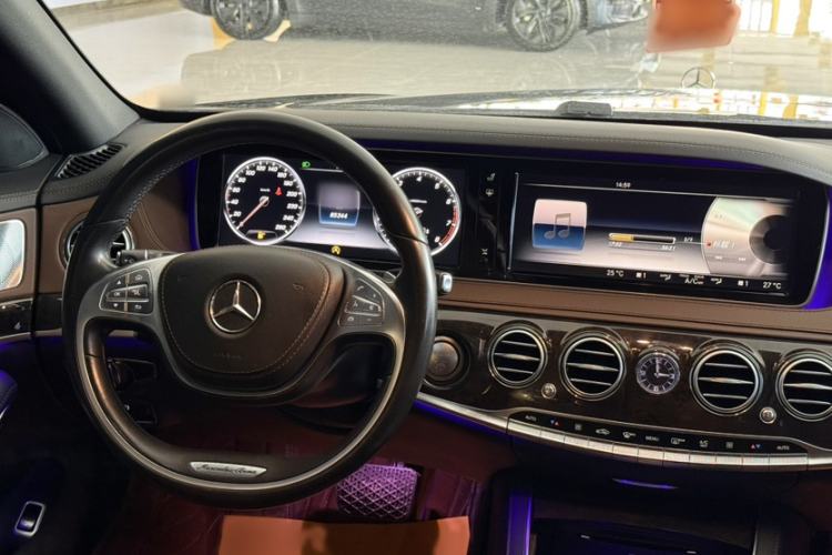 Used Mercedes-Benz S-Class 2014 S 320 L Luxury Model Interior 2