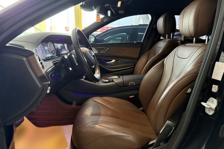 Used Mercedes-Benz S-Class 2014 S 320 L Luxury Model Interior 7