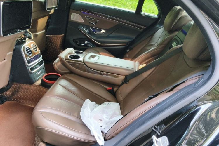 Used Mercedes-Benz S-Class 2014 S 400 L Luxury Model Left Rear Seat