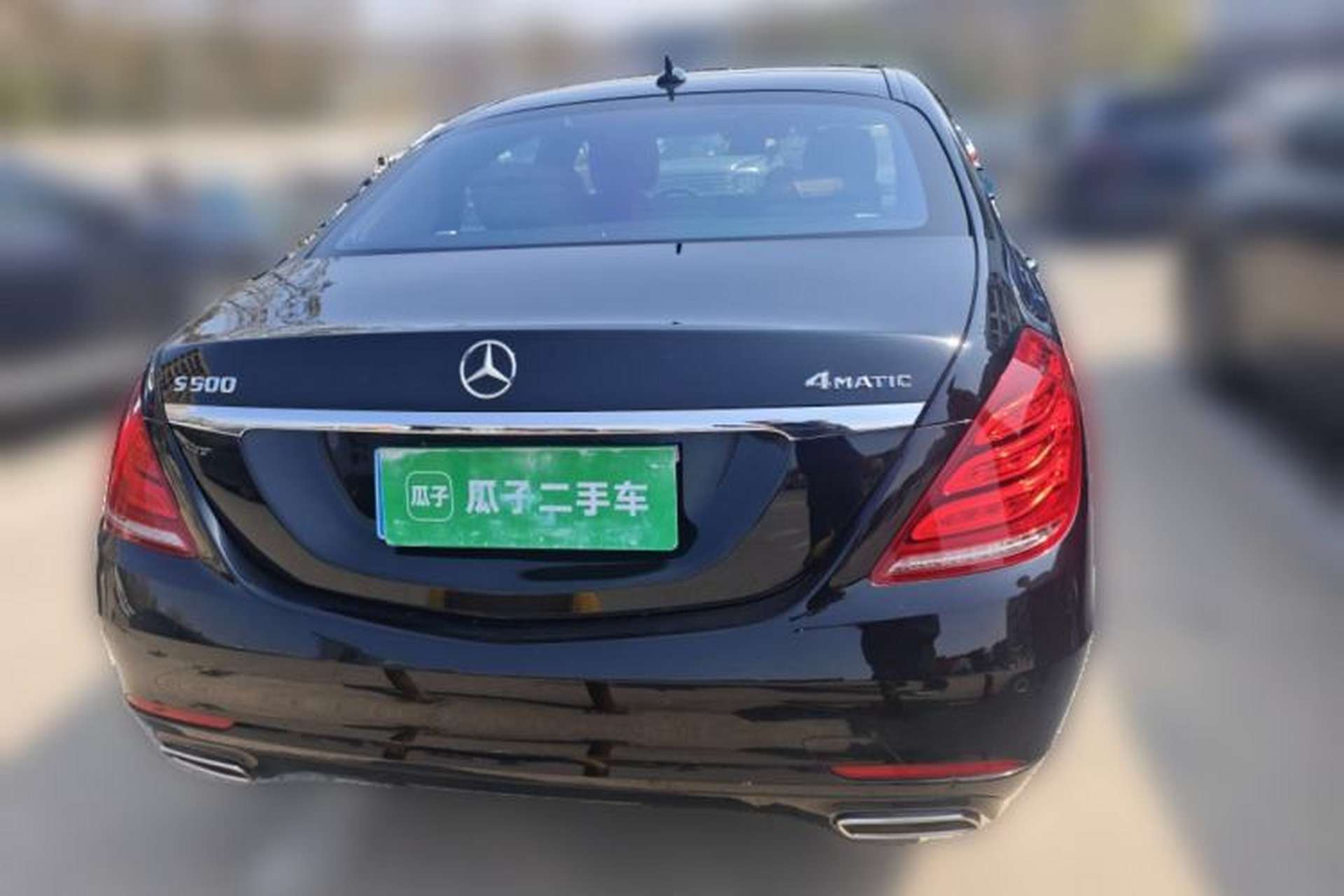 Used Mercedes-Benz S-Class 2014 S 500 L 4MATIC Rear