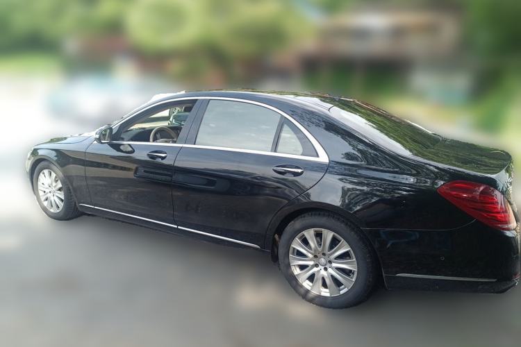Used Mercedes-Benz S-Class 2014 S 320 L Luxury Model Rear Left 45 Deg