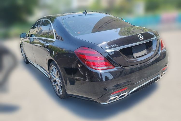Used Mercedes-Benz S-Class 2014 S 320 L Luxury Model Rear Left 45 Deg